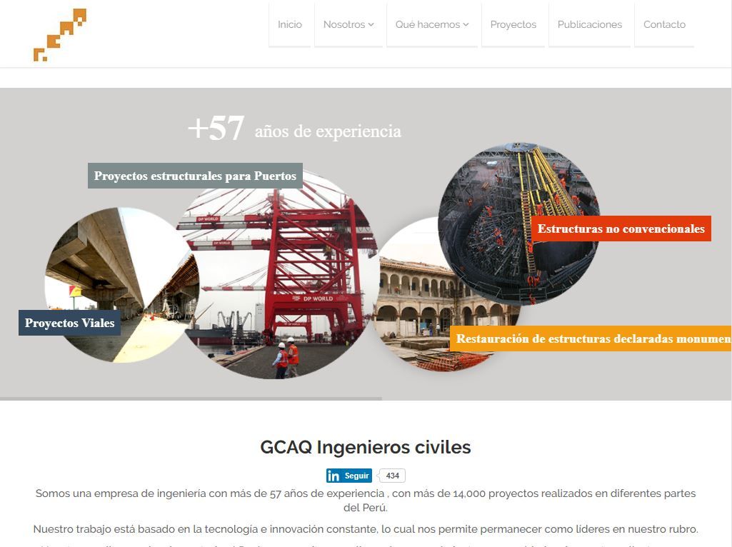 Outsourcing Digital GCAQ Ingenieros Civiles, Perú