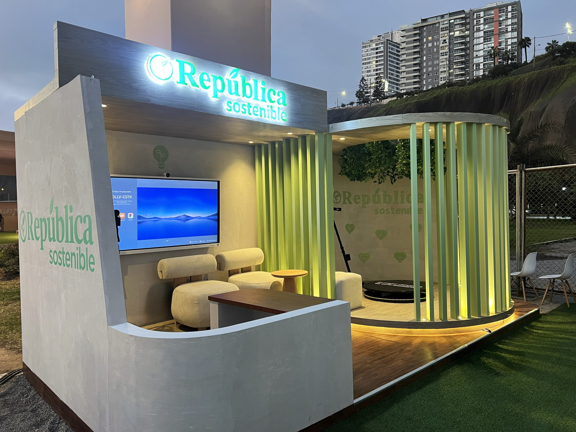 Proyecto Fabricación de Stand para Feria en Lima - República Sostenible